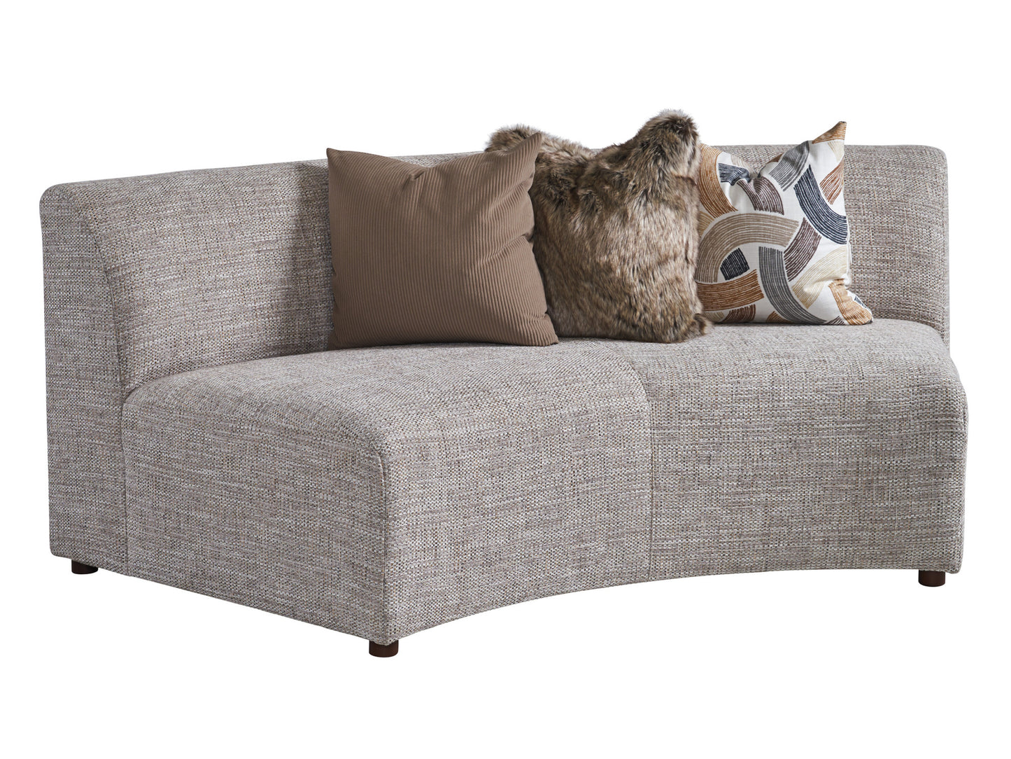 Lexington Zanzibar Alston Armless Curved Sofa