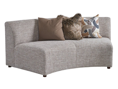 Lexington Zanzibar Alston Armless Curved Sofa