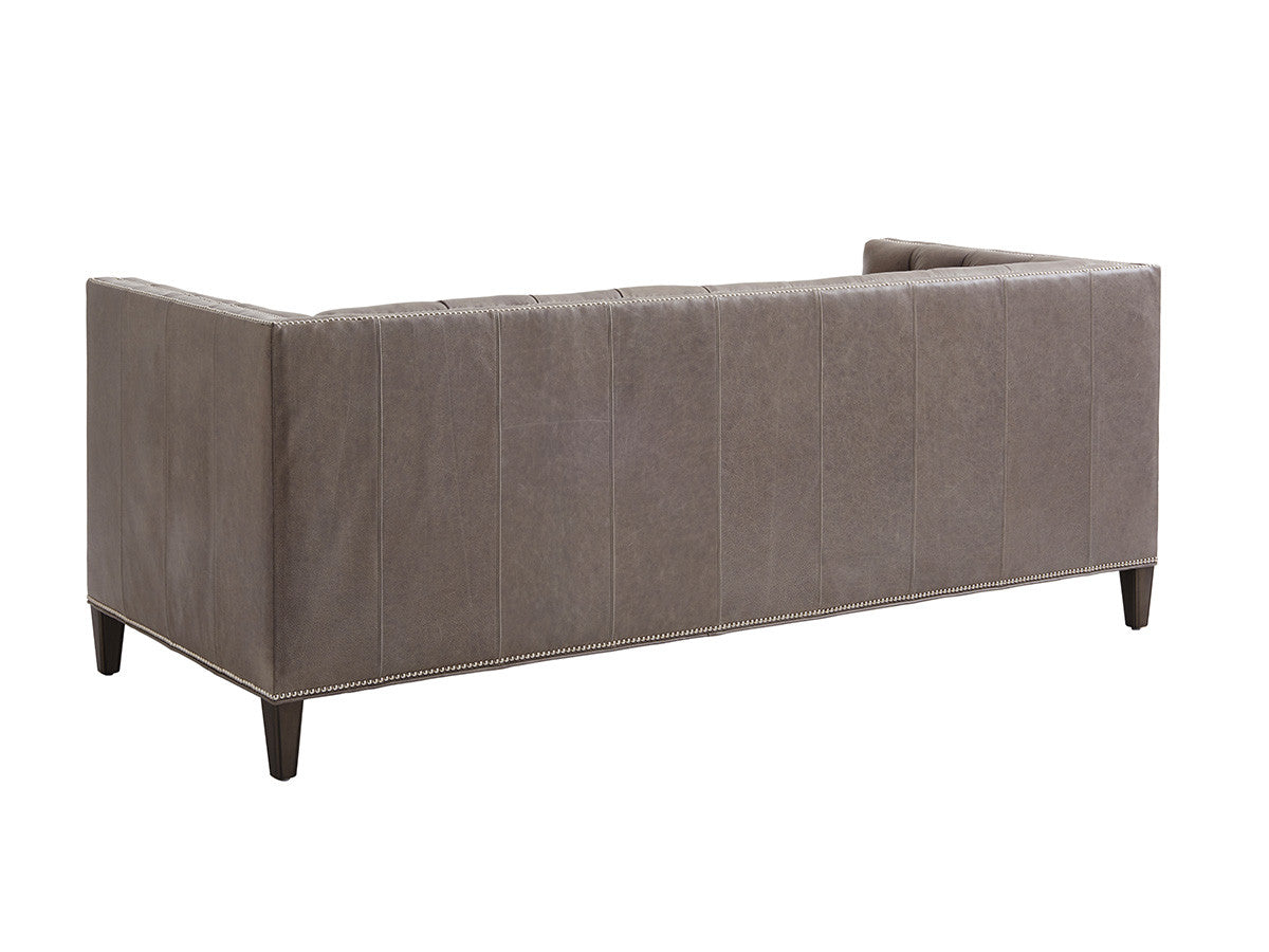 Lexington Ariana Leather Tufted Sofa