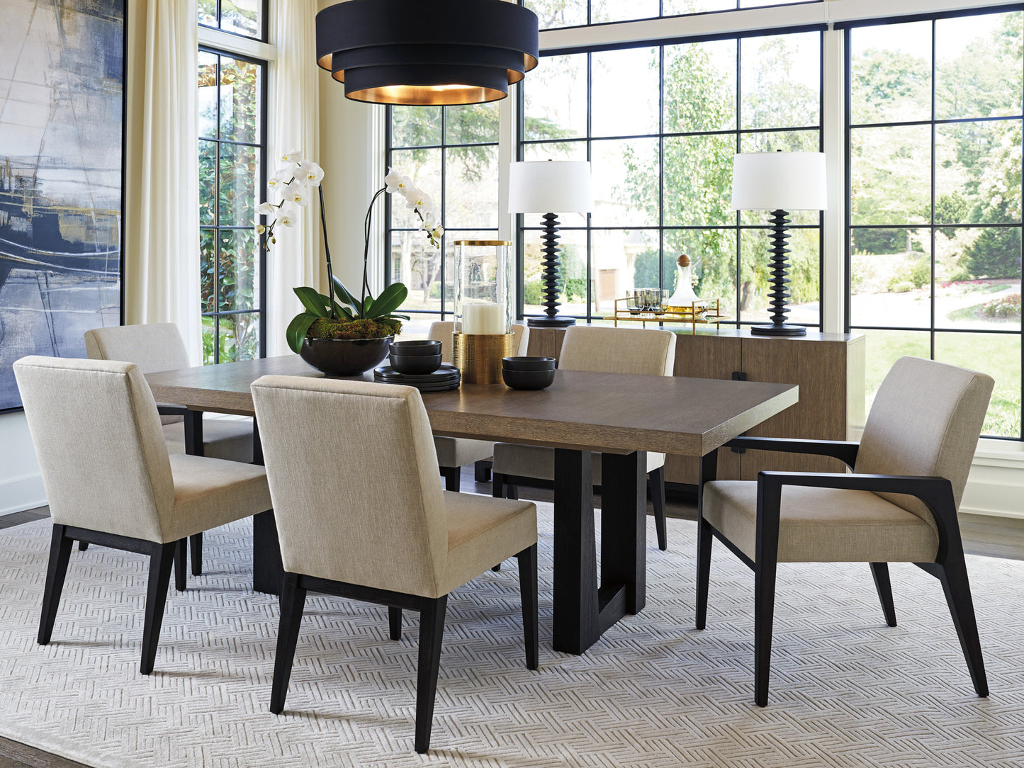 Lexington Zanzibar Latham Upholstered Arm Chair