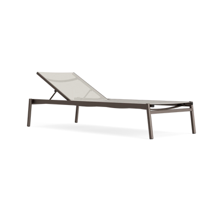 Lisbon Sling Stacking Chaise
