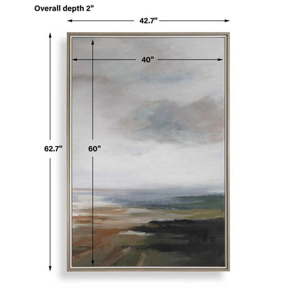 Lowlands Framed Canvas