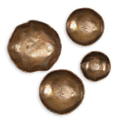 Lucky Coins Indoor-Outdoor Metal Wall Decor