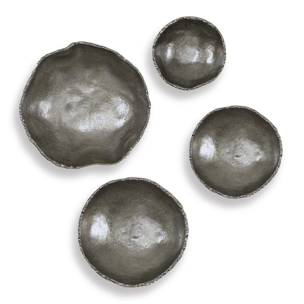 Lucky Coins Indoor-Outdoor Metal Wall Decor