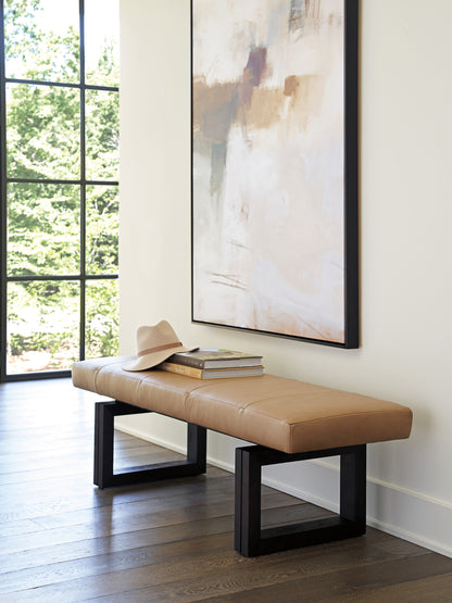 Lexington Zanzibar Luxor Leather Bench