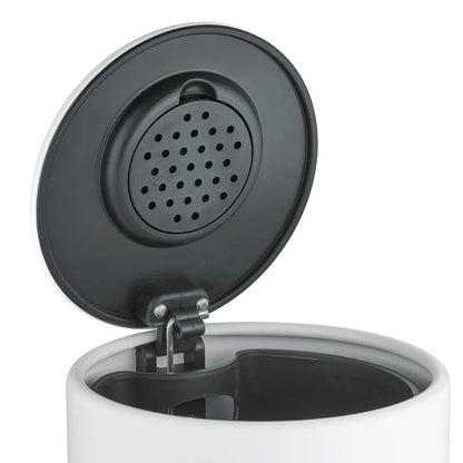 MODO Bathroom Stainless Steel Soft - Close Step Trash Can - 0.8 Gallon Wastebasket