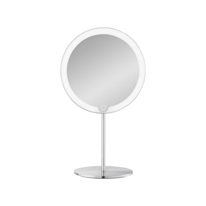 MODO LED Magnifying Vanity Makeup Mirror - Rechargeable - Stainless Steel