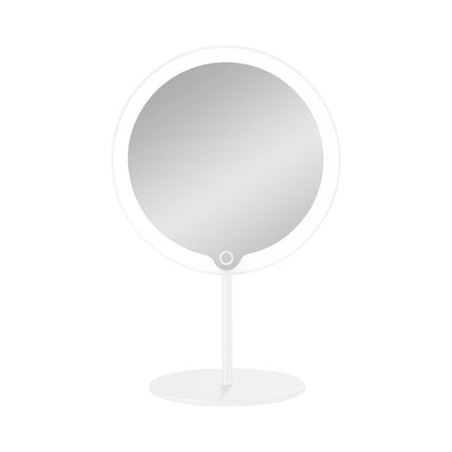 MODO LED Magnifying Vanity Makeup Mirror - Rechargeable - TI-Coated Stainless Steel