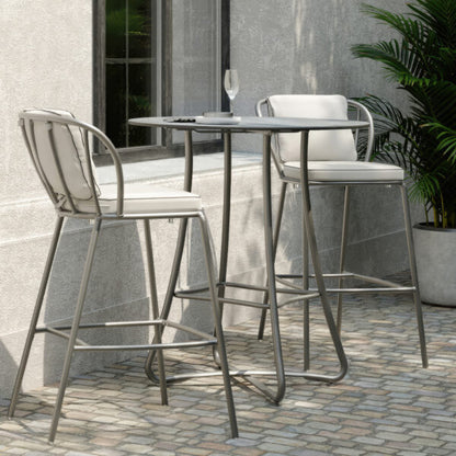 Malti 36" Round Bar Table