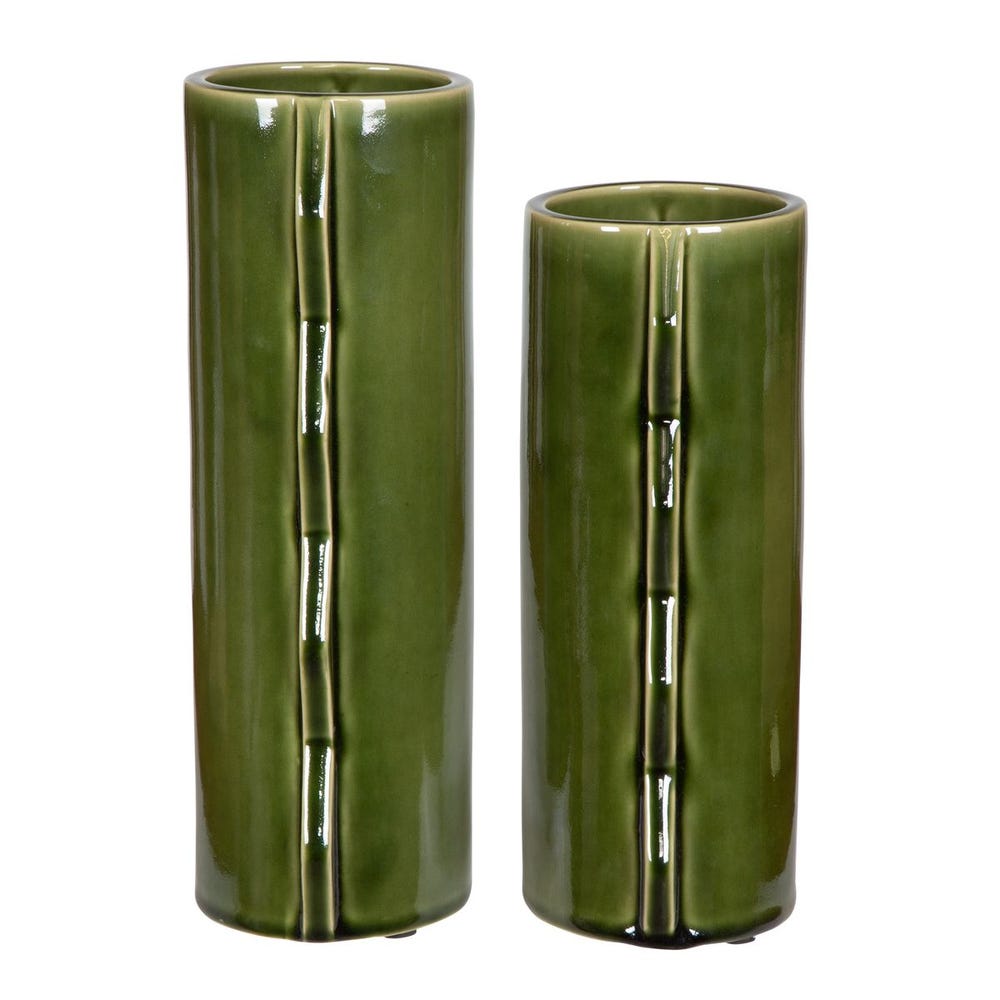 Meander Indoor-Outdoor Vases, Set of 2