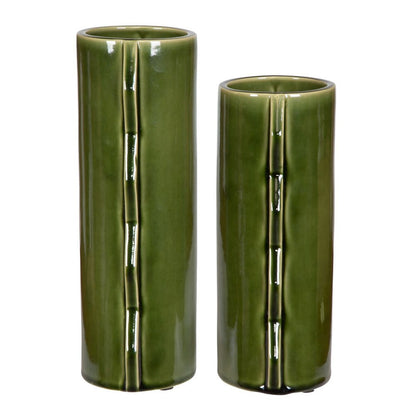 Meander Indoor-Outdoor Vases, Set of 2