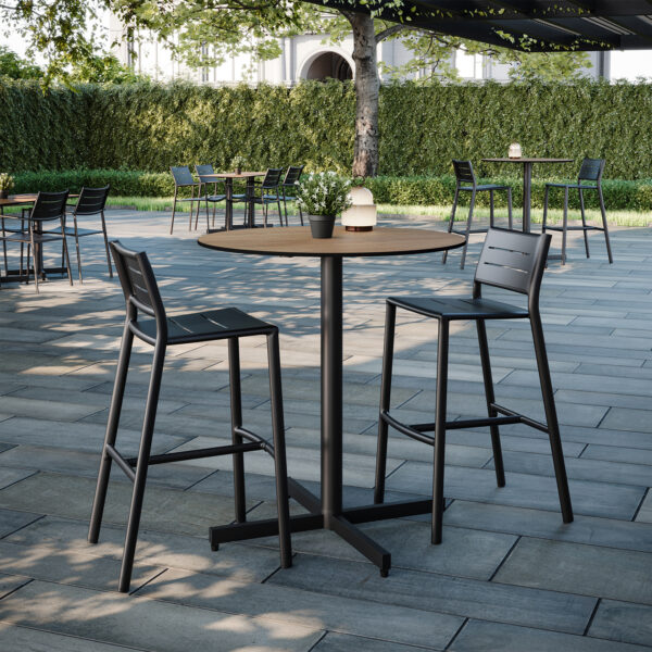 Mena 36" Square Bistro Table - HPL