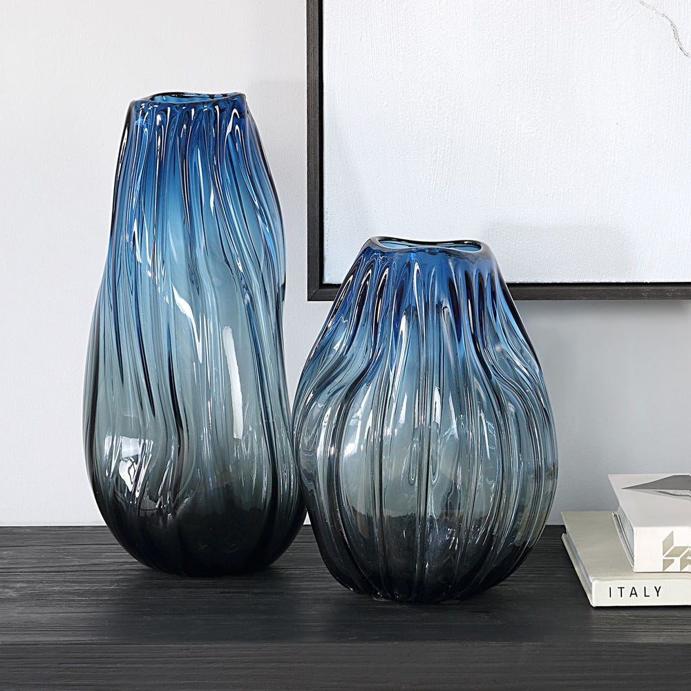 Midnight Horizon, Vases, Set of 2