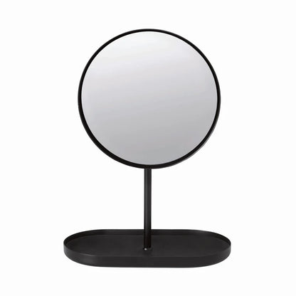 Modo Magnifying Vanity Makeup Mirror with Tray - TI-Coated Stainless Steel