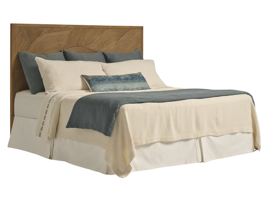 Palm Cay Pencil Rattan Bed / Headboard