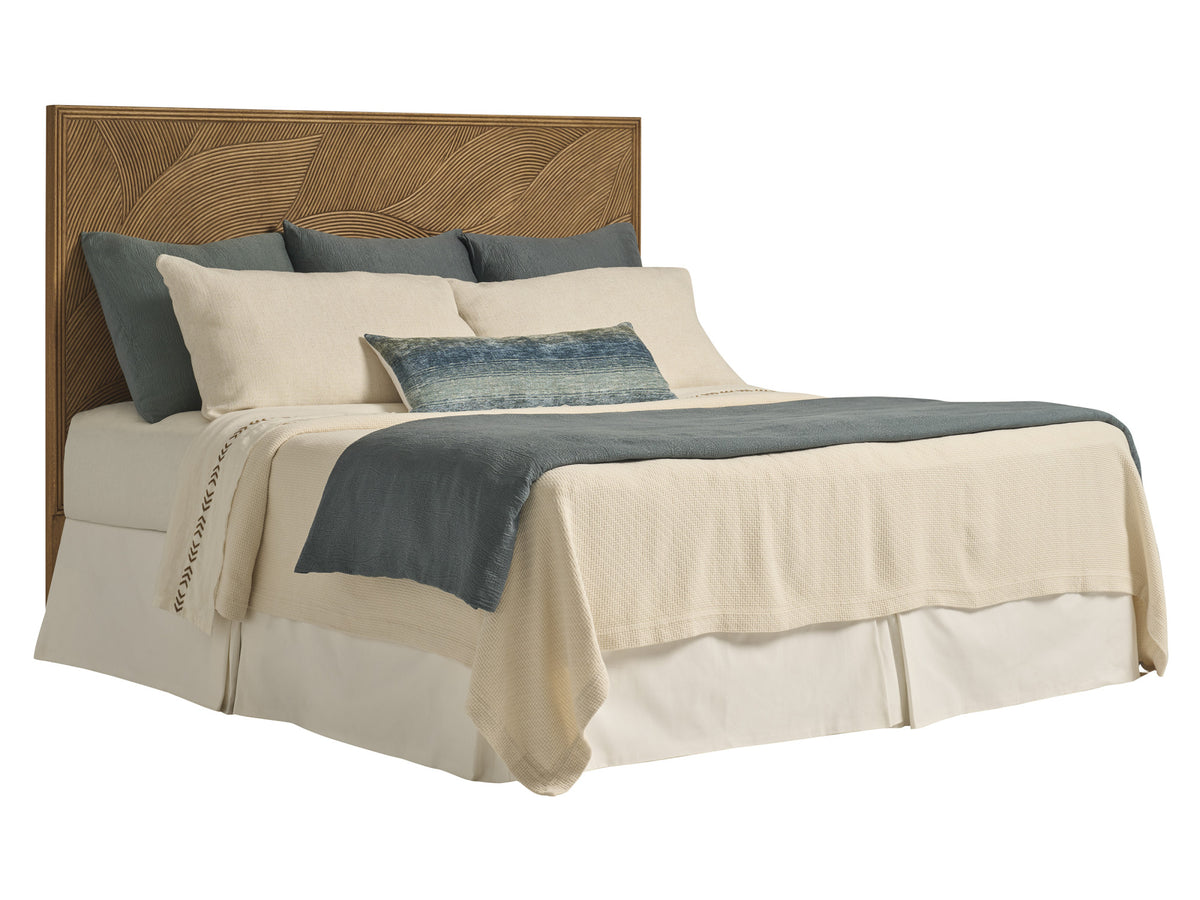 Palm Cay Pencil Rattan Bed / Headboard