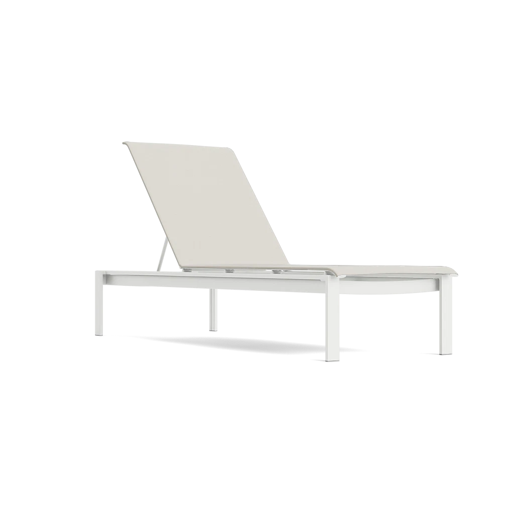 Parkway Sling Flat Stacking Adjustable Chaise