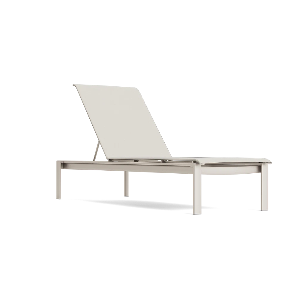 Parkway Sling Flat Stacking Adjustable Chaise