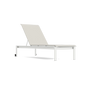 Parkway Sling Stacking Adjustable Chaise w/ Wheels