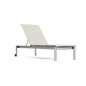 Parkway Sling Stacking Adjustable Chaise w/ Wheels