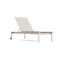 Parkway Sling Stacking Adjustable Chaise w/ Wheels