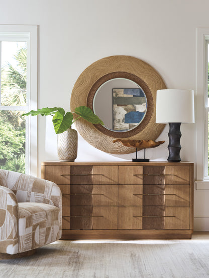 Portico Round Mirror