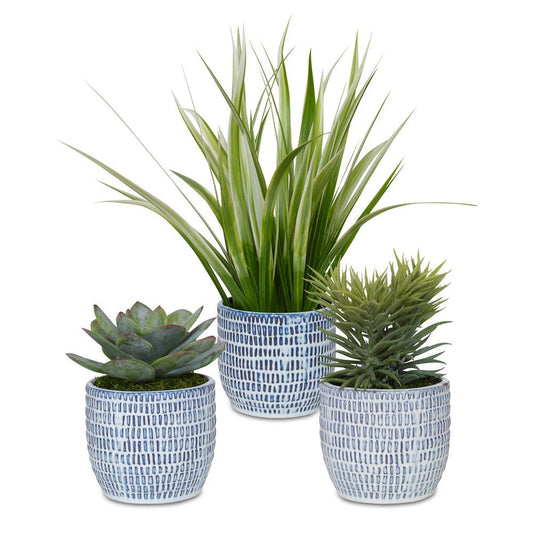 Puebla Greenery, Set of 3