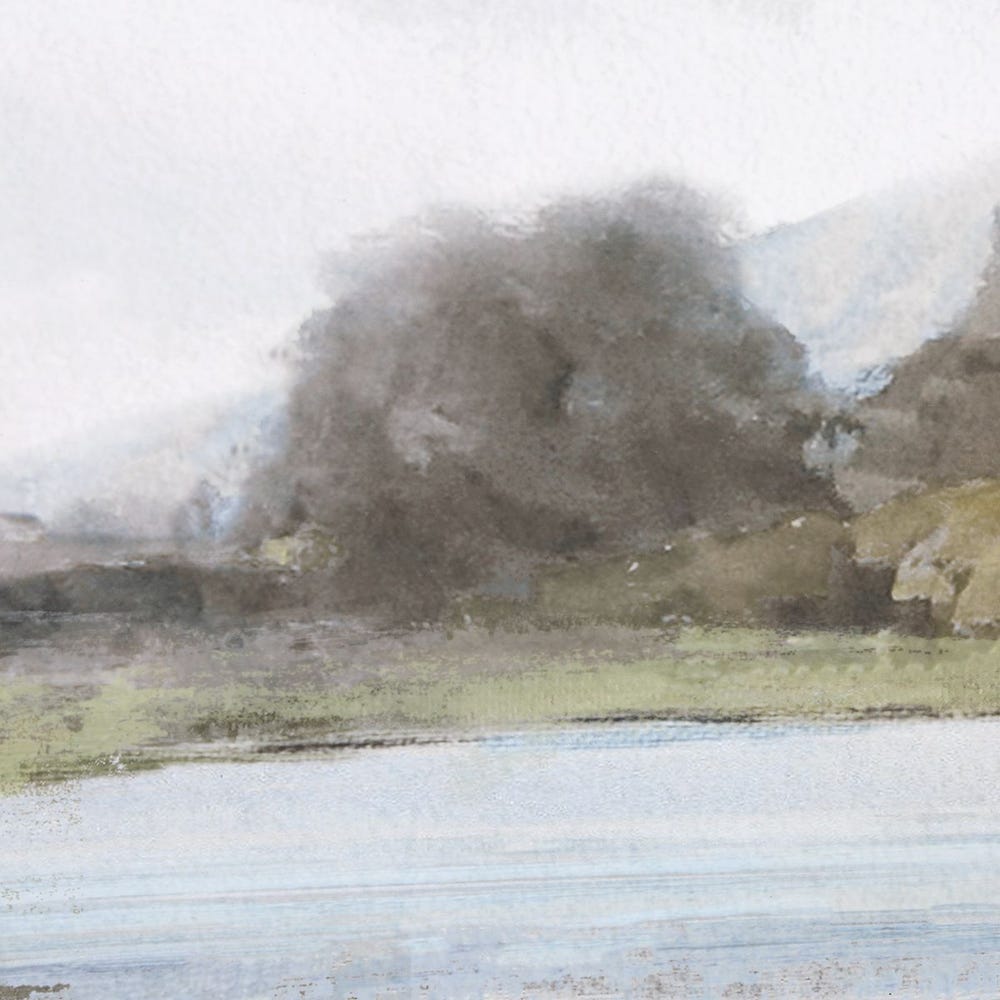 Restful Vista - Awe Framed Print