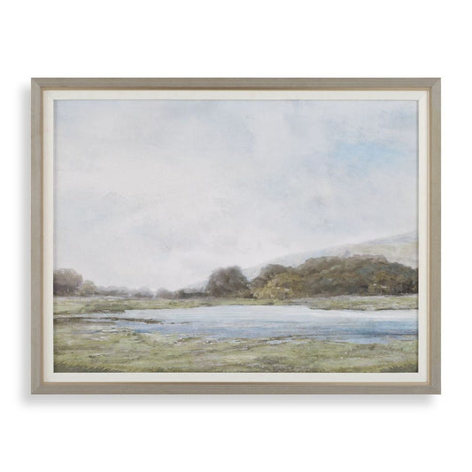 Restful Vista - Awe Framed Print