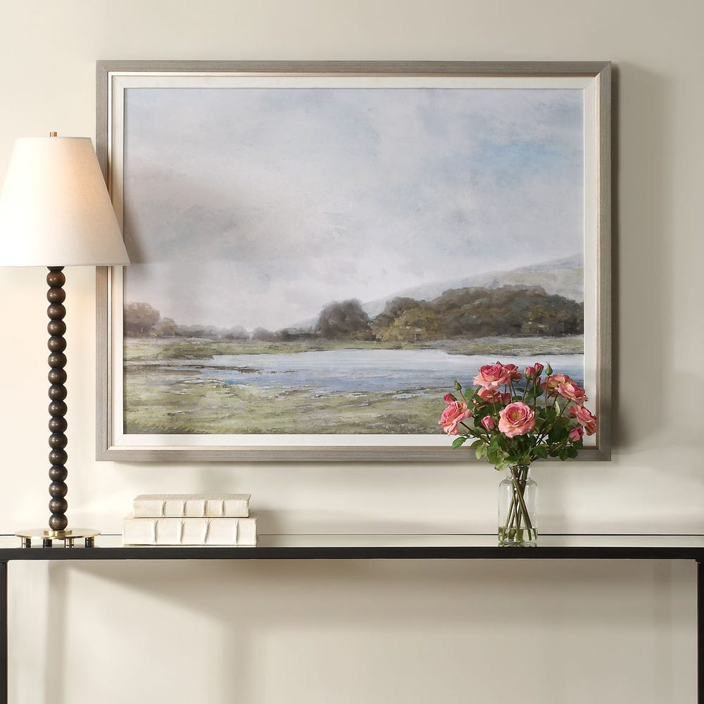 Restful Vista - Awe Framed Print