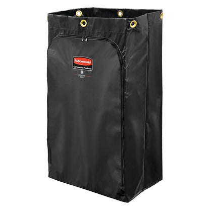 Rubbermaid 24 GAL Executive Janitorial Cleaning Cart Vinyl Bag