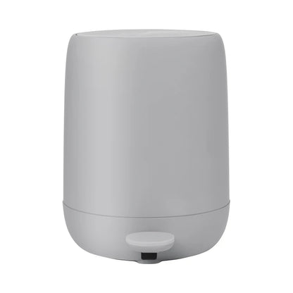 SONO Bathroom Soft-Close Step Trash Can - 1.2 Gallon Soft Touch Wastebasket - Modern Design