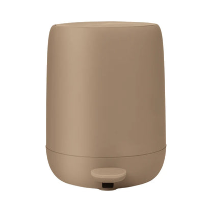 SONO Bathroom Soft-Close Step Trash Can - 1.2 Gallon Soft Touch Wastebasket - Modern Design