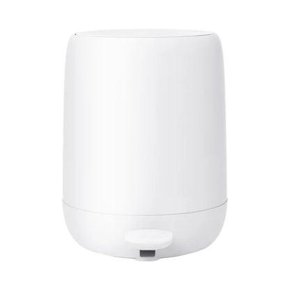 SONO Bathroom Soft-Close Step Trash Can - 1.2 Gallon Soft Touch Wastebasket - Modern Design
