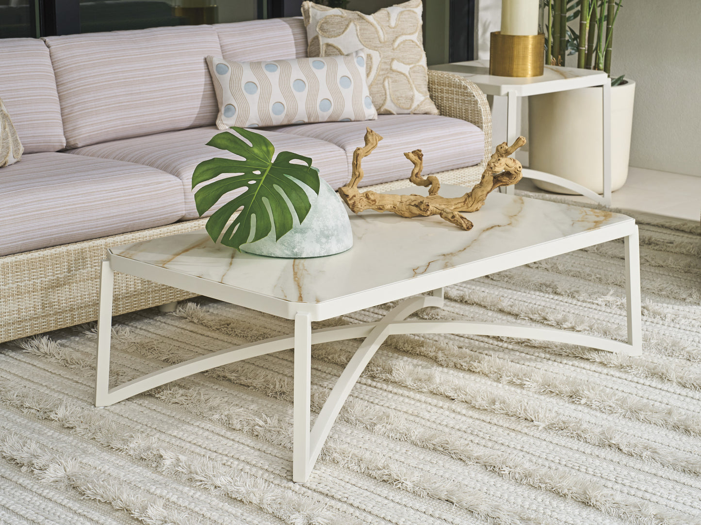Tommy Bahama Sand Dune Rectangular Cocktail Table