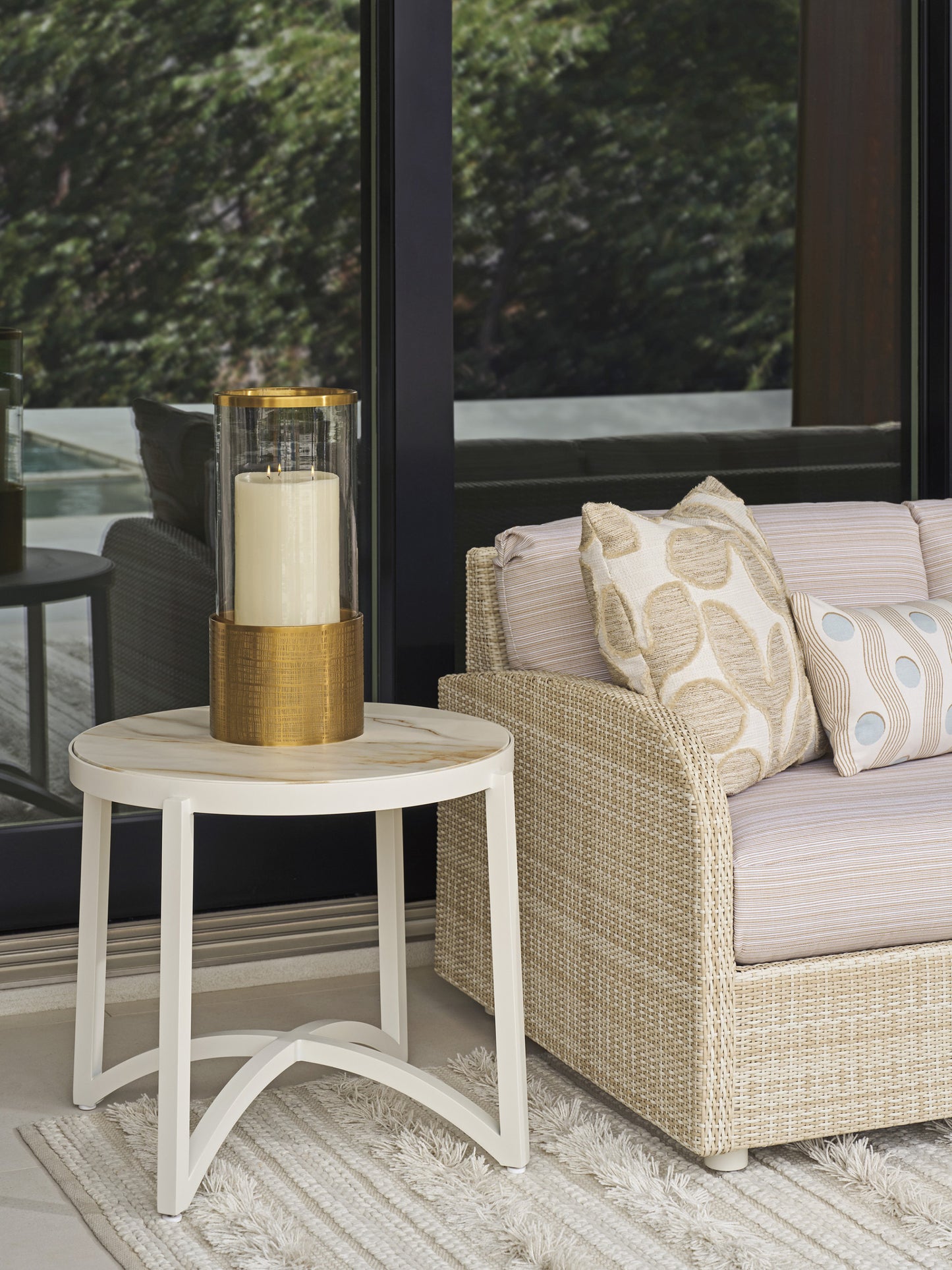 Tommy Bahama Sand Dune Round End Table