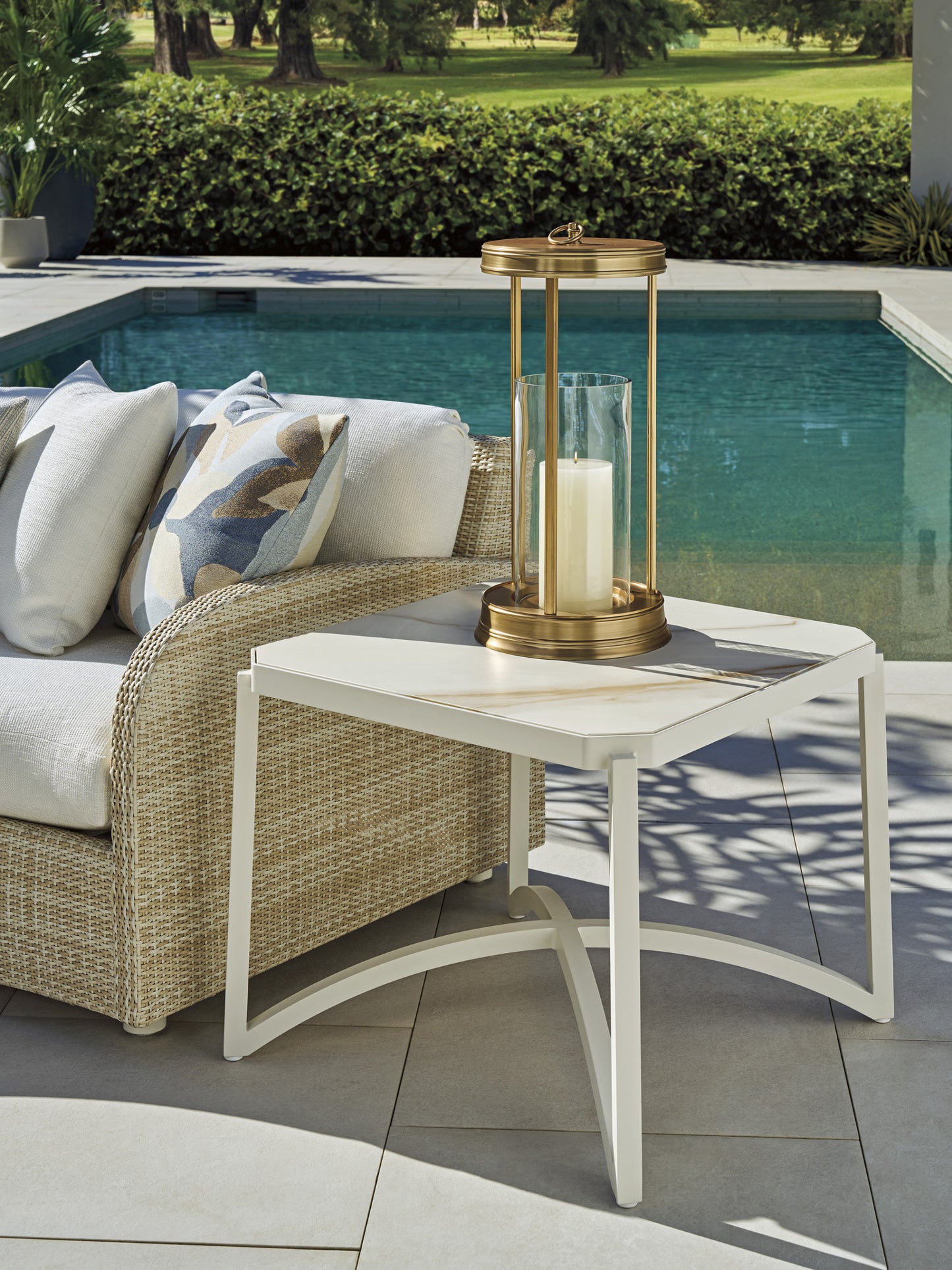 Tommy Bahama Sand Dune Square End Table