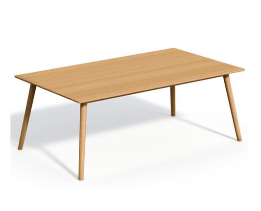 Tulle Teak 78" Rectangular Dining Table