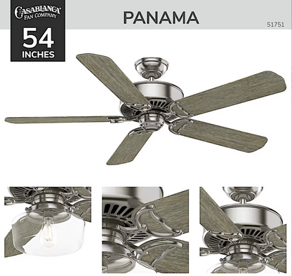 Hunter Casablanca Panama ENERGY STAR DC 54"