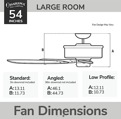 Hunter Casablanca Ainsworth 54"