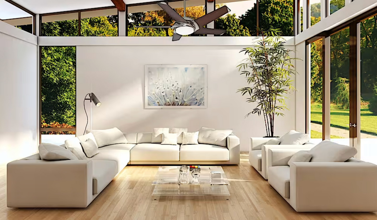 Hunter Casablanca Stealth DC with LED Light 54"