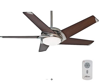 Hunter Casablanca Stealth DC with LED Light 54"