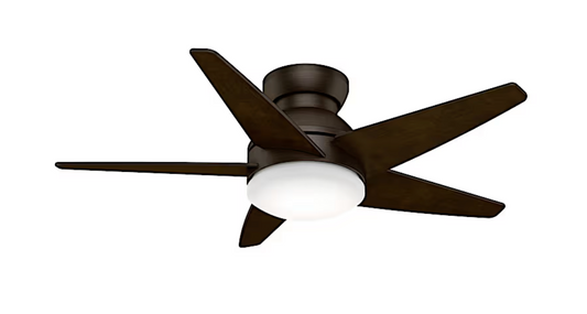 Hunter Casablanca Isotope Low Profile with LED Light 44"