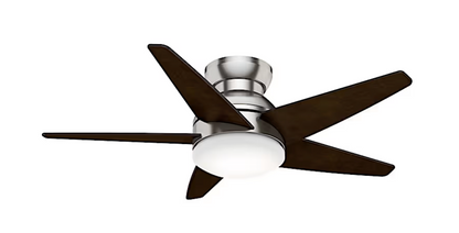 Hunter Casablanca Isotope Low Profile with LED Light 44"