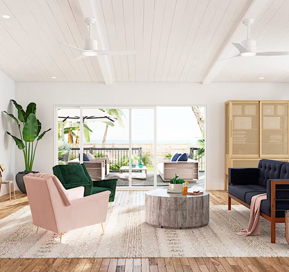 Hunter Casablanca Piston Outdoor with LED Light 52"