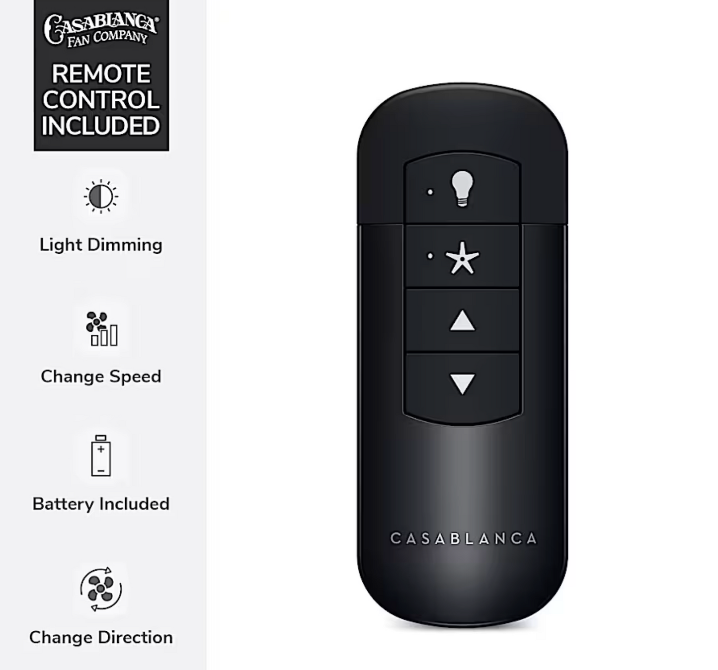 Hunter Casablanca Surea Outdoor with LED Light 56"