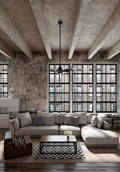 Hunter Casablanca Stingray ENERGY STAR DC with LED Light 60"