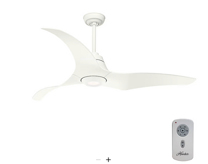 Hunter Casablanca Stingray ENERGY STAR DC with LED Light 60"