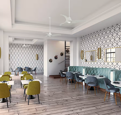 Hunter Casablanca Stingray ENERGY STAR DC with LED Light 60"