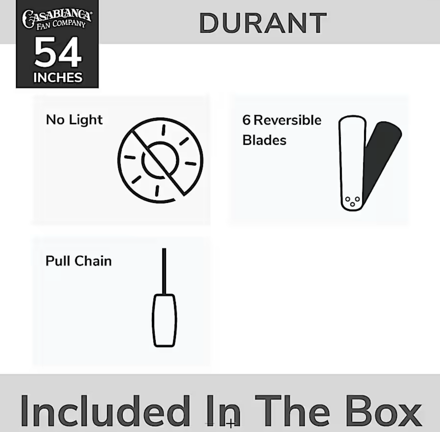 Hunter Casablanca Durant Low Profile 54"